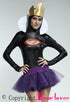 Sexy Take A Bite Fairytale Witch Fancy Dress Costume